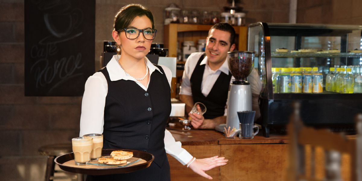 Una hermana rechaza las insinuaciones de un compañero de trabajo