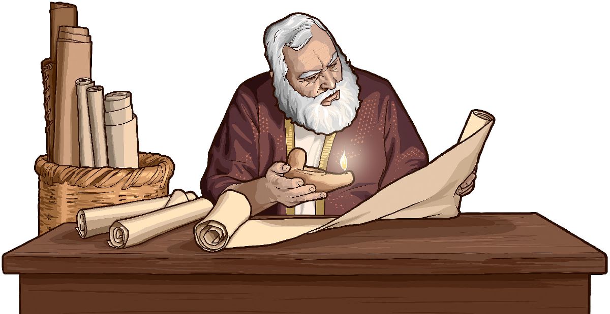 Daniel estudiando la Palabra de Dios