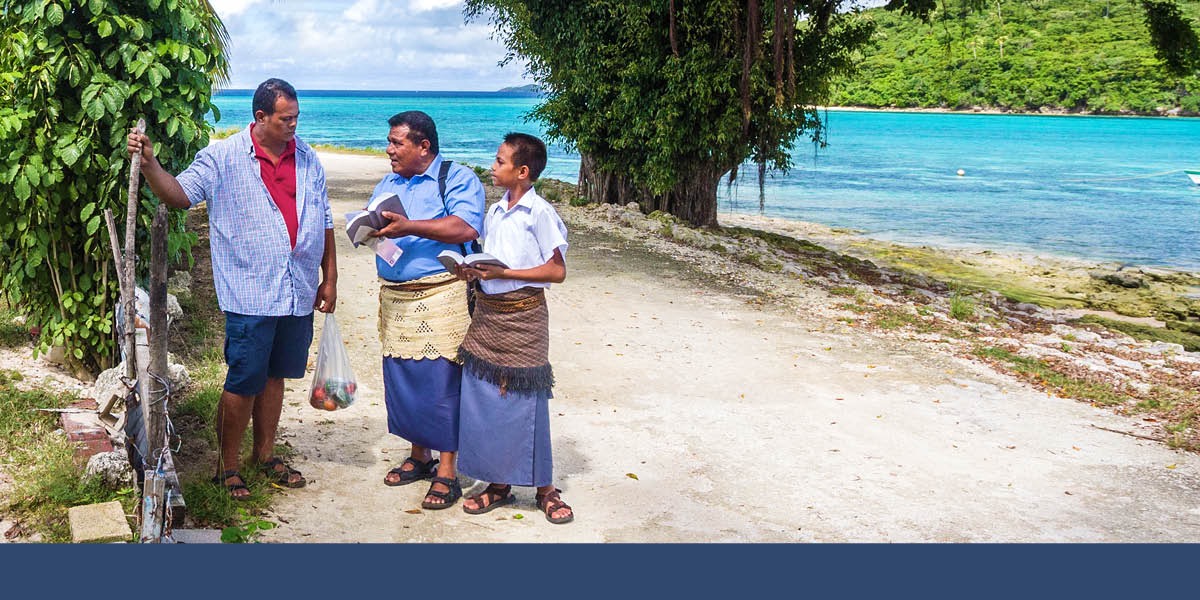 Predicando en Tonga