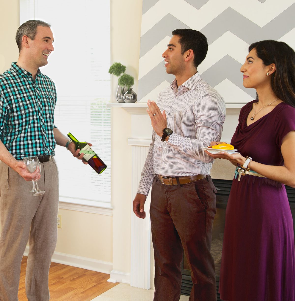 Un matrimonio que prefiere no beber alcohol