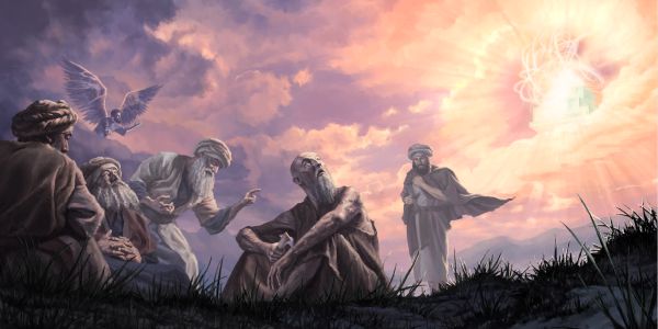 Para respaldar sus falsas acusaciones contra Dios, Satanás hace que Job enferme gravemente y que tres falsos amigos lo acosen, causándole mucho sufrimiento