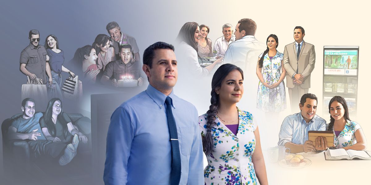 A medida que aprende a andar en la verdad, un matrimonio cambia las celebraciones antibíblicas, las metas materialistas y el entretenimiento inapropiado por buenas amistades, la predicación y el estudio de la Biblia