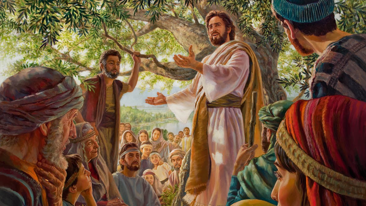 Jesús se reúne en Galilea con los apóstoles y otros discípulos tras haber resucitado y les da el mandato: “Vayan y hagan discípulos”.