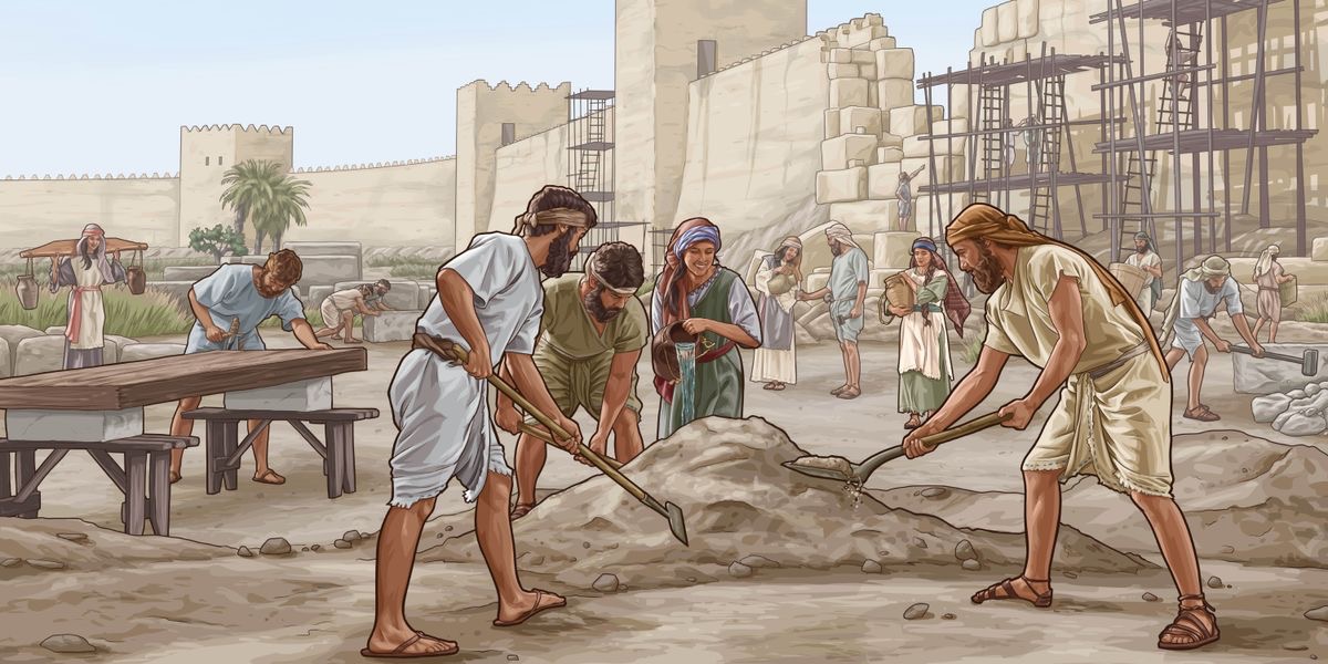 Yumakẽrãrata yuwẽrãrata daucha trajabʉ Jerusalén muro parãnaita.