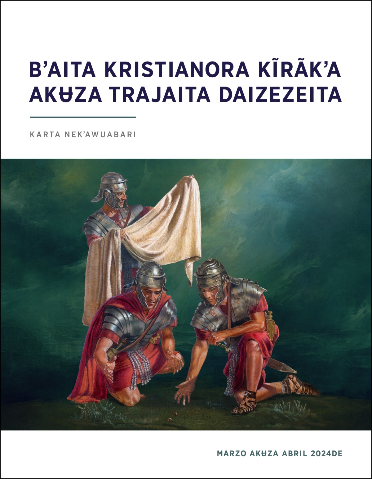 Gorogoro abaʉba Jesu wuata akʉnʉmʉ awuru gorogorora ũmeba suerte obarabʉeda.