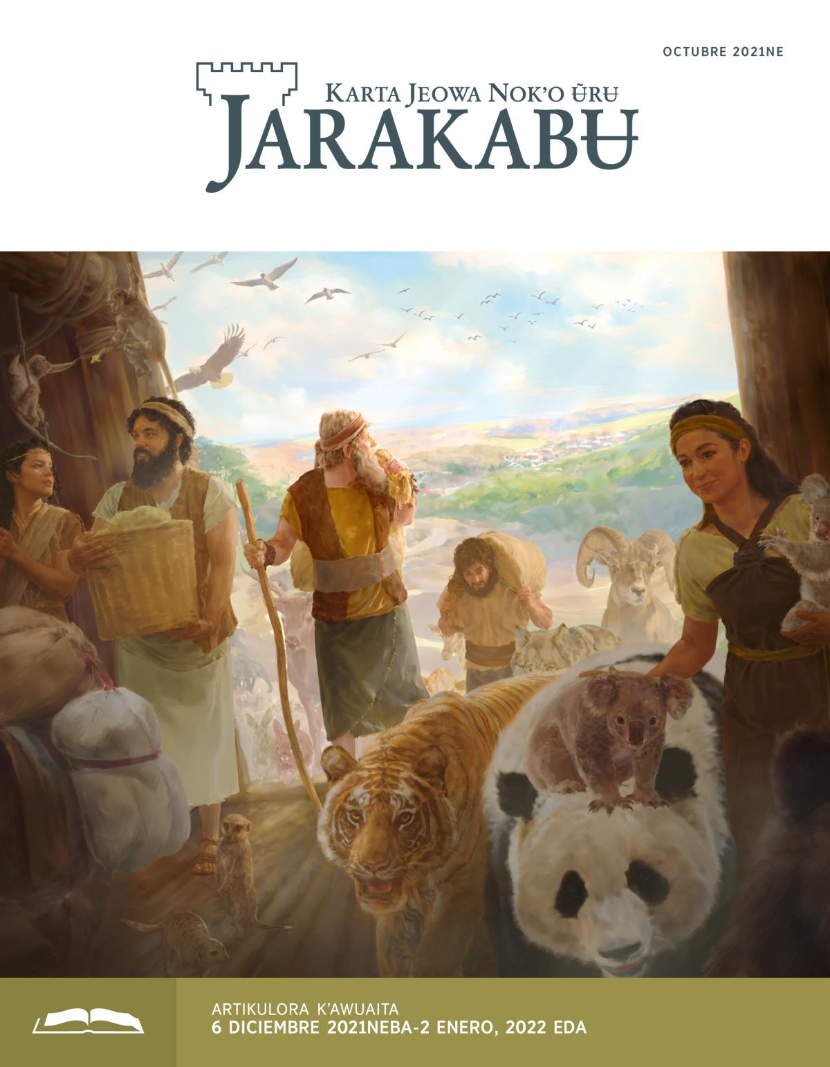 Jarakabʉ kʼawuaita, octubre 2021ne.
