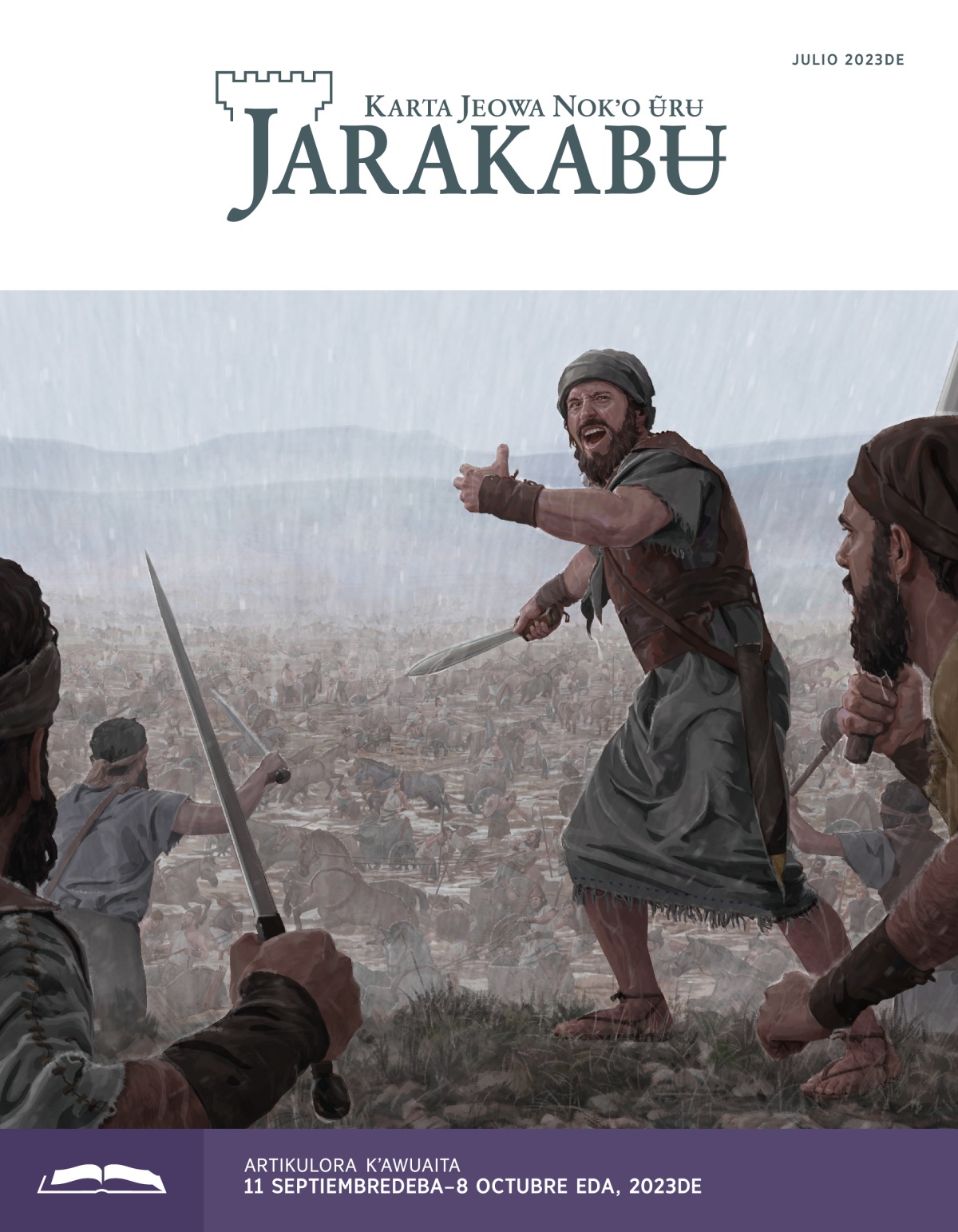 Jarakabʉ kʼawuaita, julio 2023de.