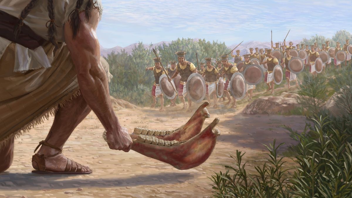 Sansónba jidabʉ burru kidatrʉta gorogorora Filisteadebemara iyima urude.
