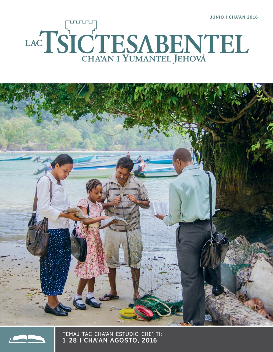 I tejchibal jiñi revista Lac Tsictesʌbentel, junio i chaʼan 2016