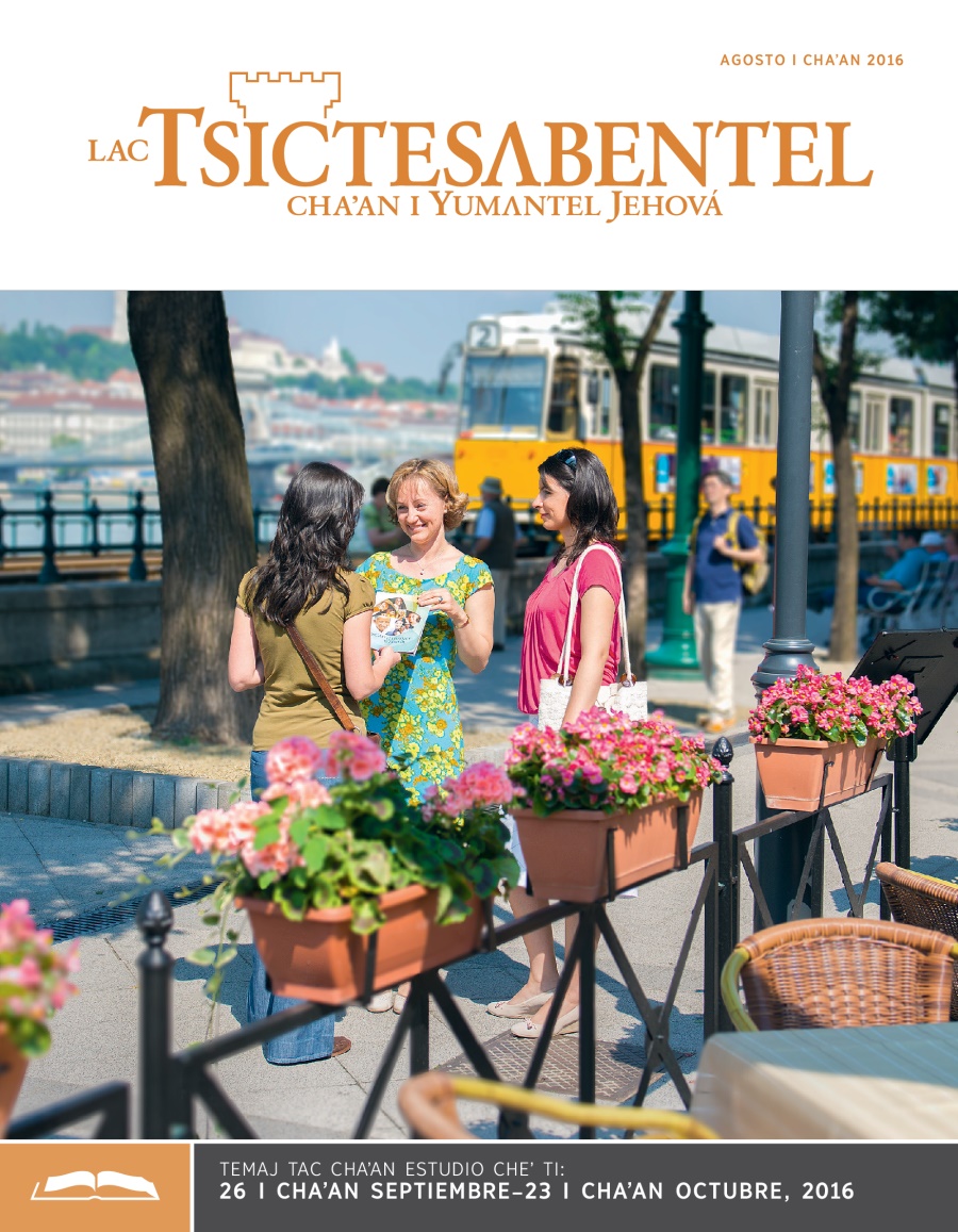 I tejchibal jiñi revista Lac Tsictesʌbentel, agosto i chaʼan 2016