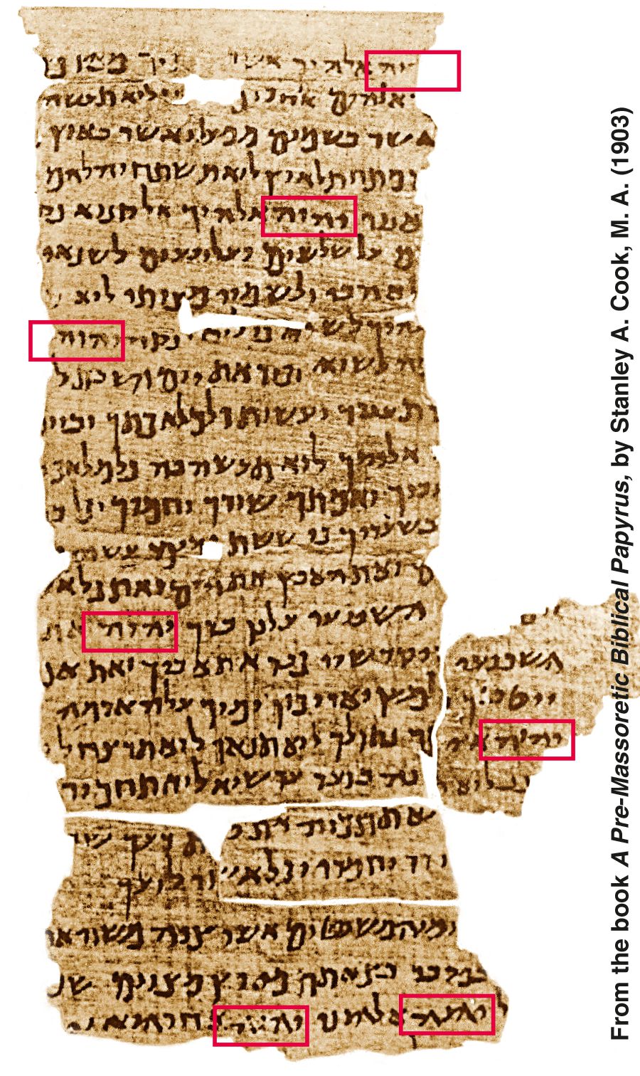 Papyrus Nash, dateret til det andet eller det første århundrede f.v.t.