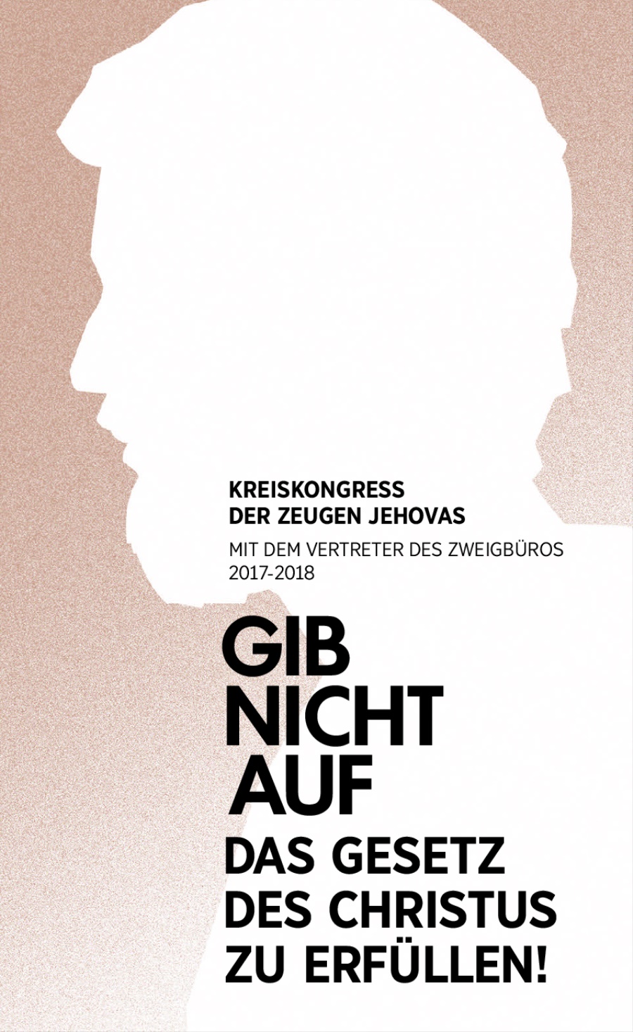 Programm für 2017-2018 Kreiskongress — mit Vertreter des Zweigbüros