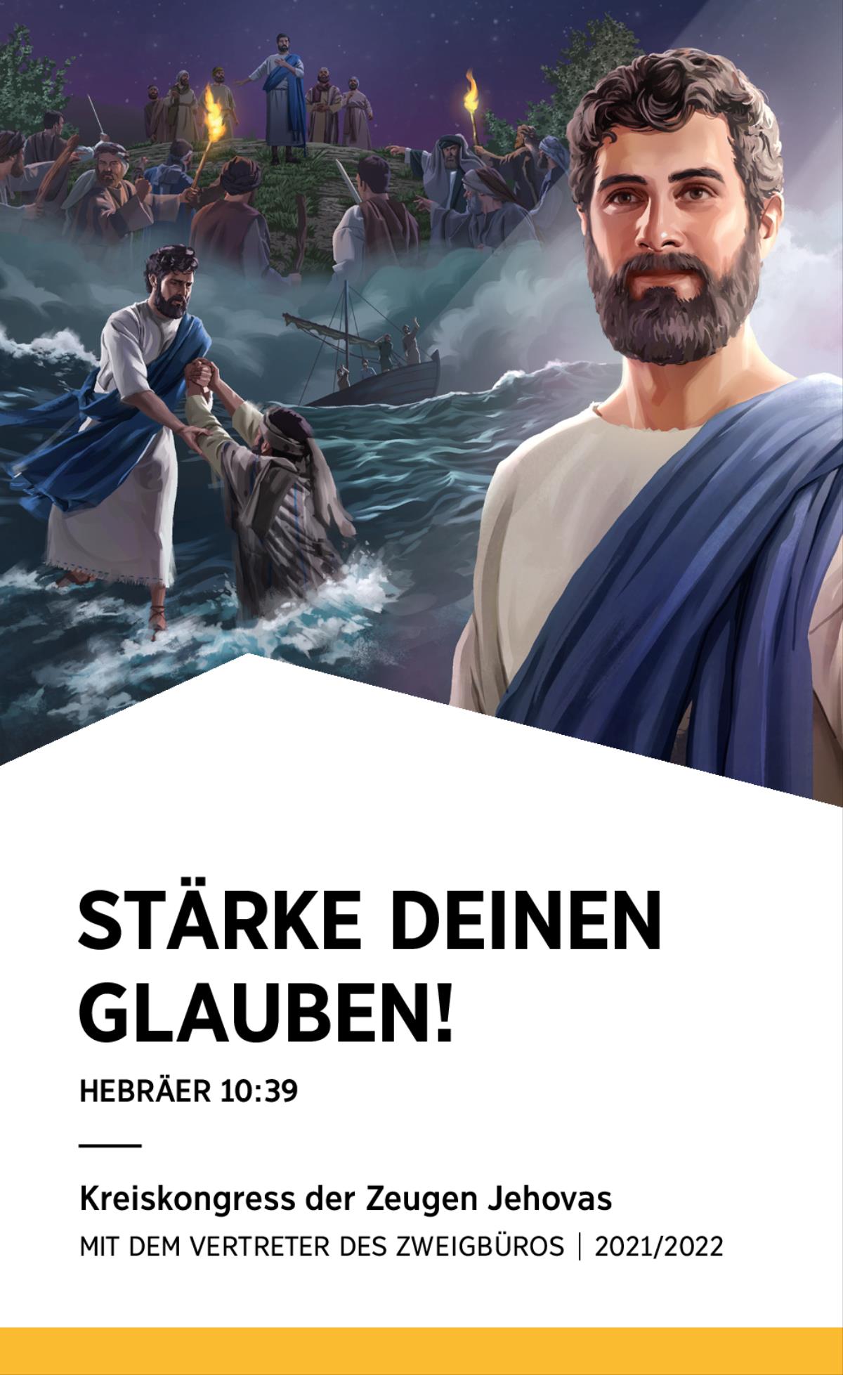 Kreiskongressprogramm 2021/2022 – mit dem Vertreter des Zweigbüros.