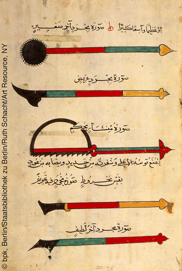 Albucasis’ chirurgische Instrumente