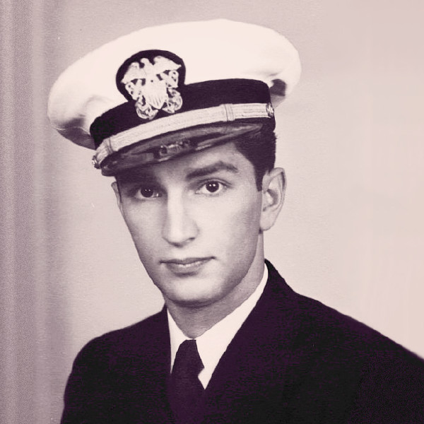 Harry als junger Mann in Uniform