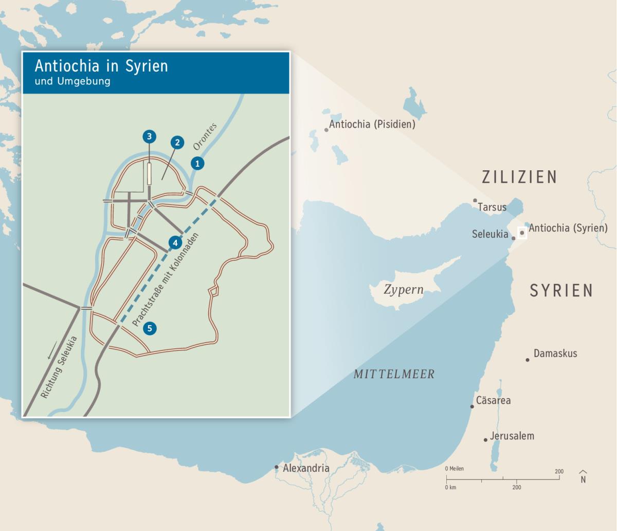 Antiochia in Syrien – bedeutend für das frühe Christentum