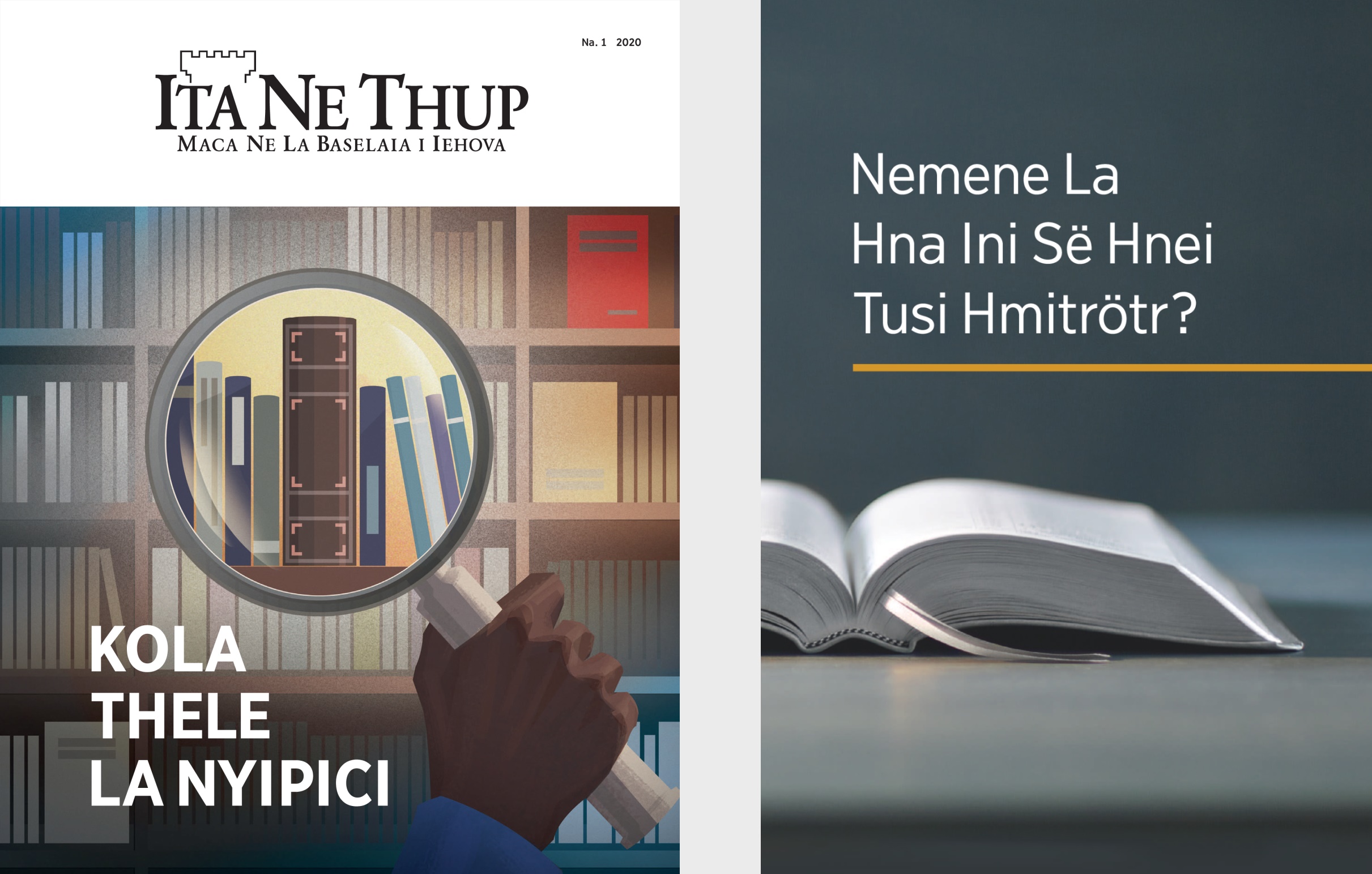 Itus ‘Nemene La Hna Ini Së Hnei Tusi Hmitrötr?’ me ‘Ita Ne Thup’ Na. 1 2019.