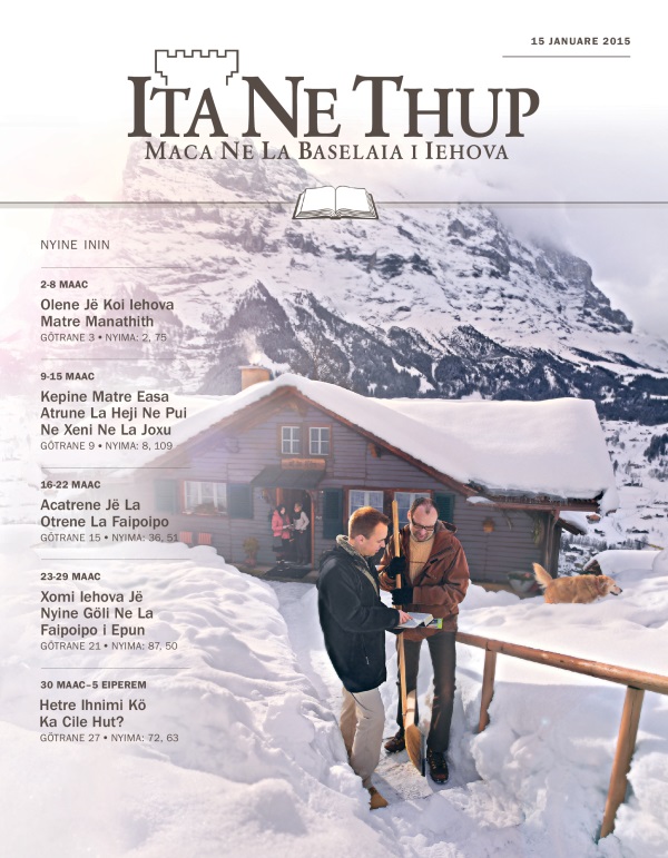 Cover of the Watchtower Simplified Edition, January 15, 2015