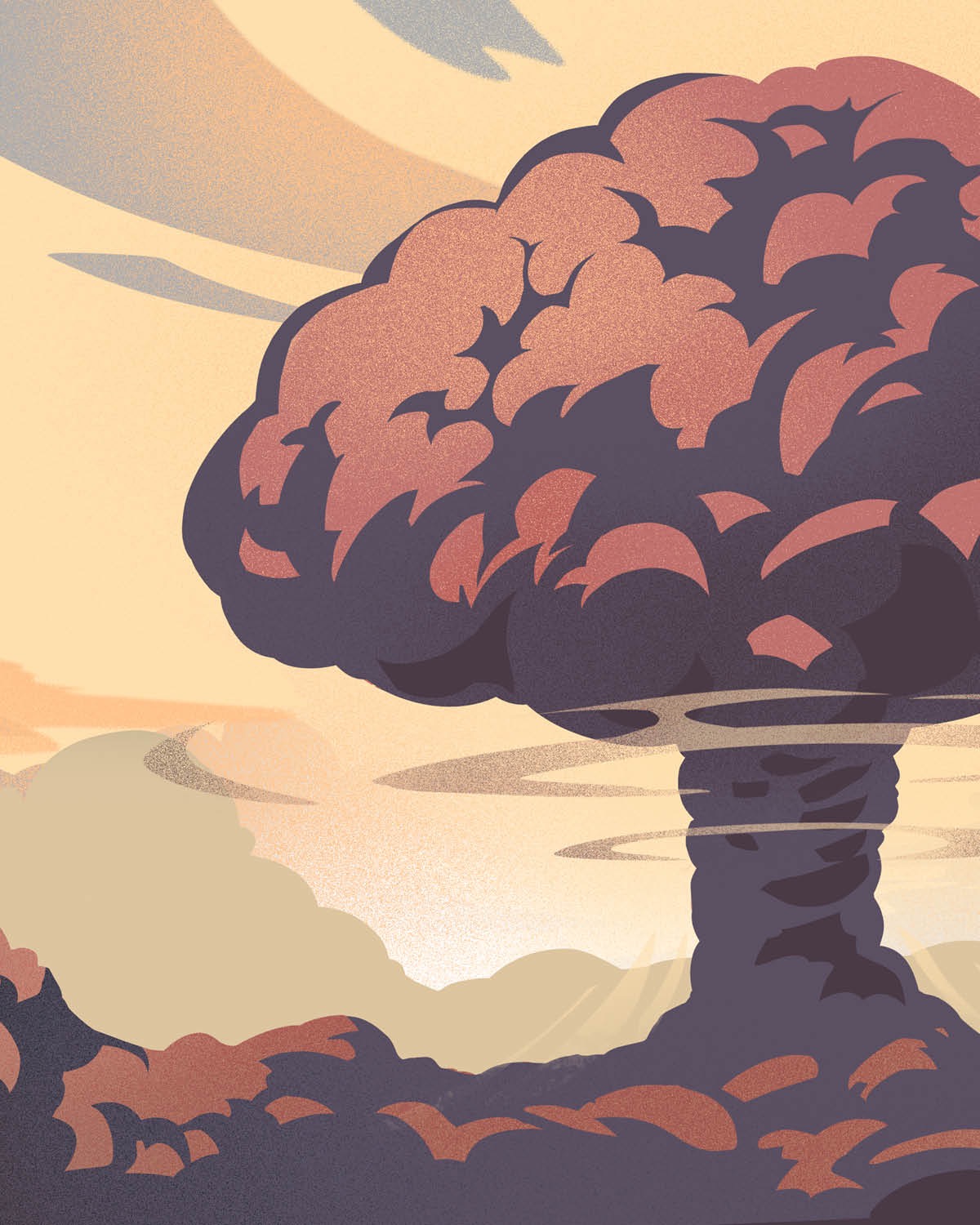 Una explosión nuclear