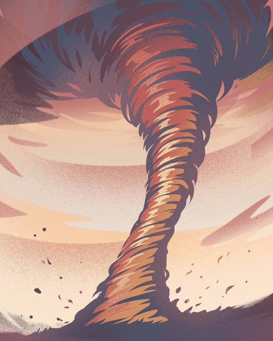 Un tornado