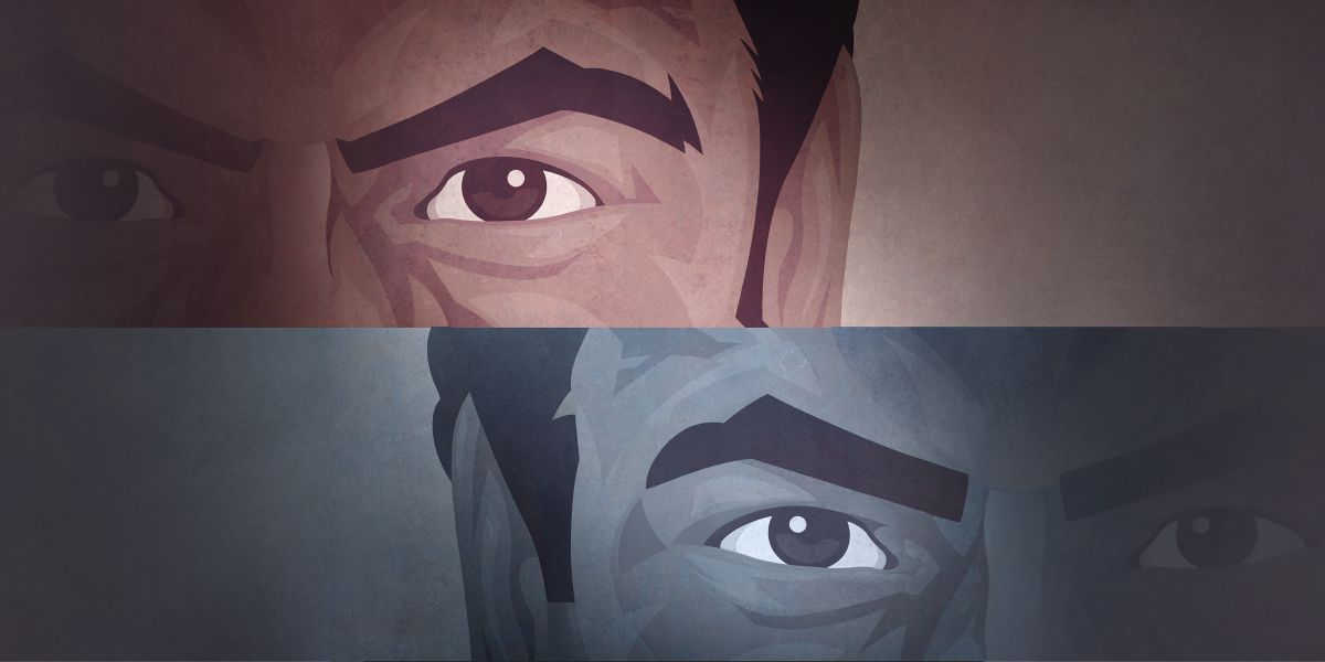 Los ojos de un hombre