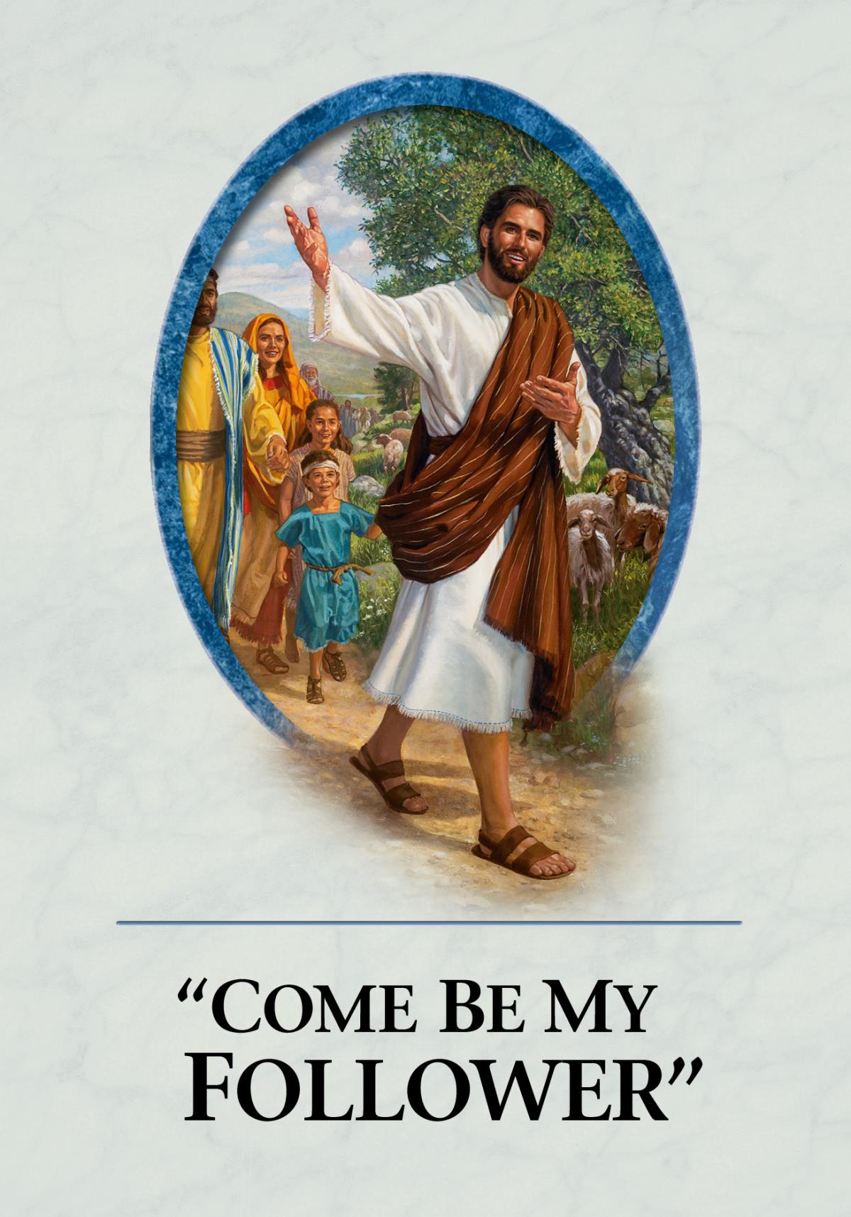 The book “Come Be My Follower.”