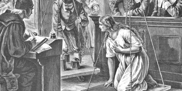 Weighing a suspected witch
