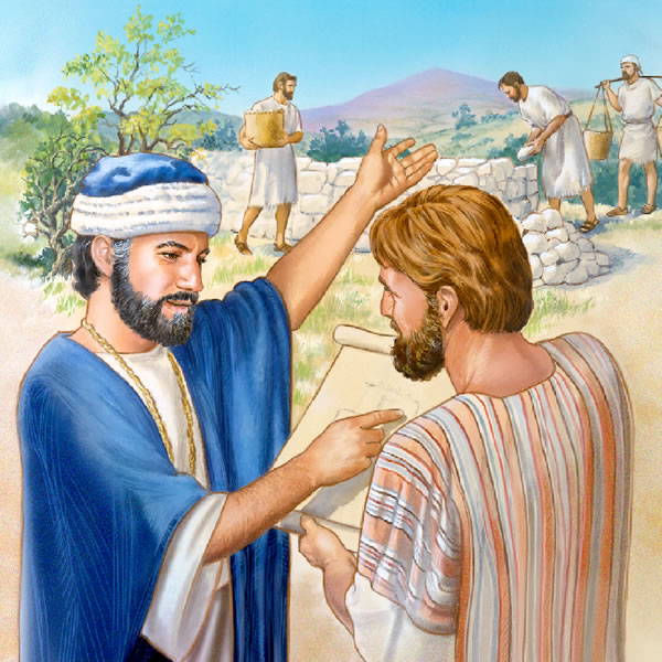 A first-century Christian man calculates the cost of a building project