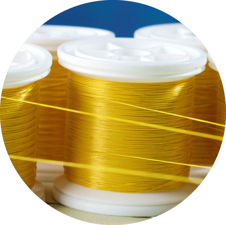 Spools of Kevlar