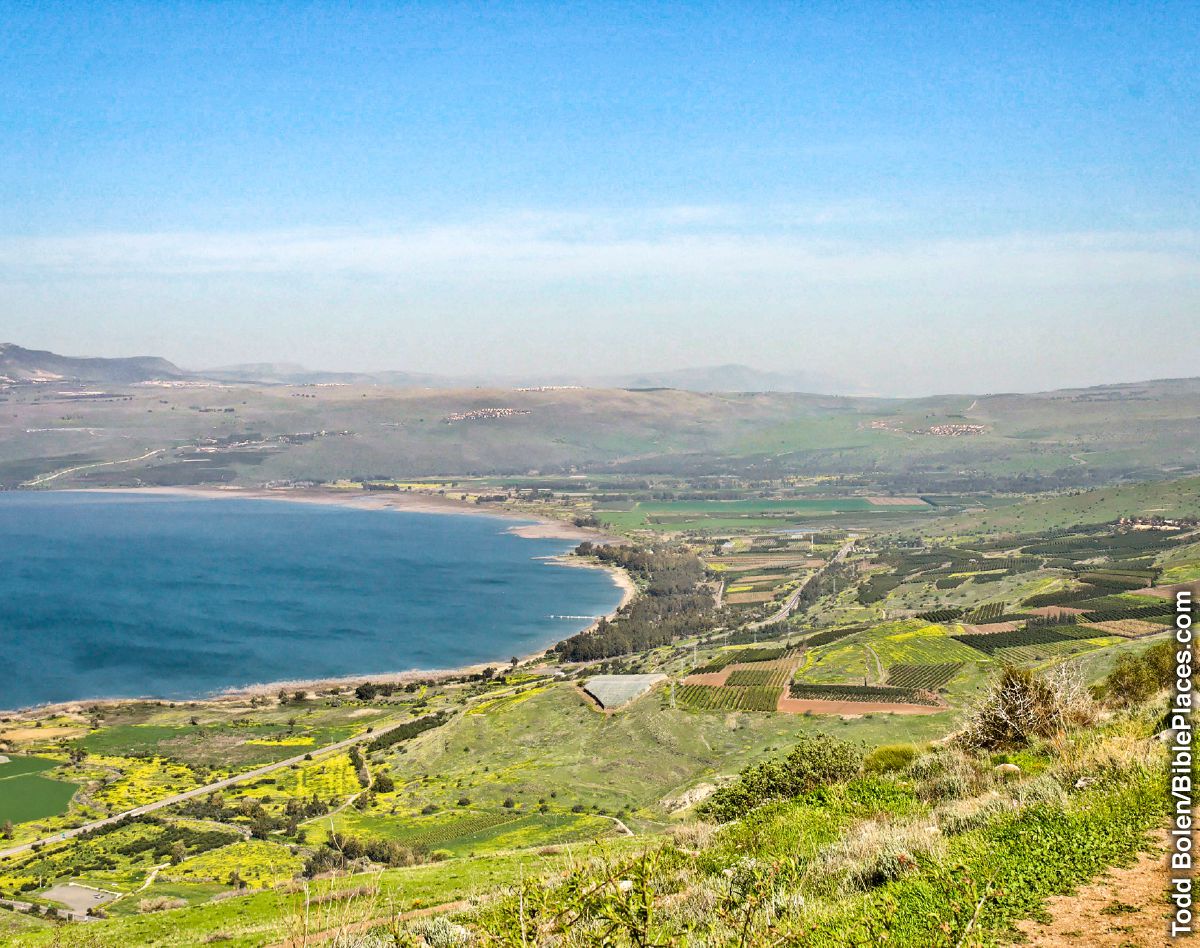 Northeast Portion of the Sea of Galilee