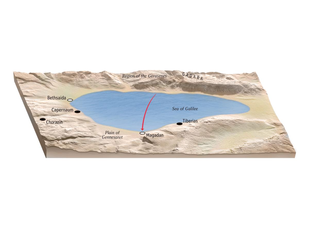 Magadan on the Sea of Galilee