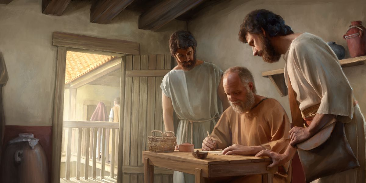 Paul Sends Greetings in His Own Hand to the Christians in Thessalonica