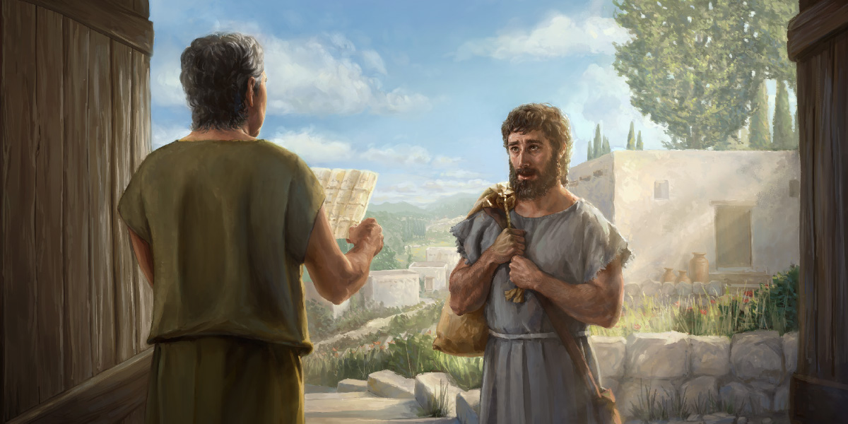 Onesimus Returns to his Master, Philemon