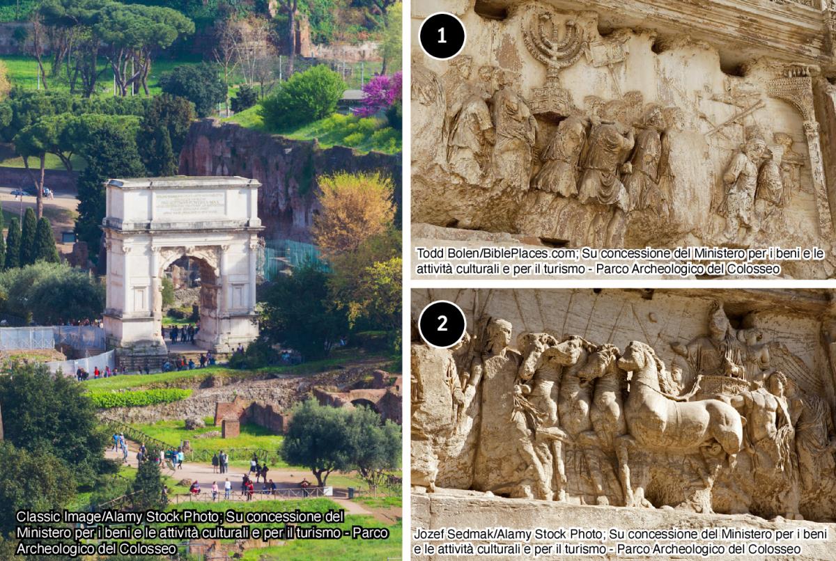The Arch of Titus in Rome