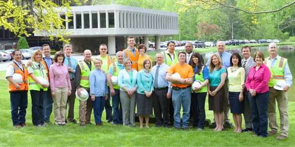 Some of the volunteers who work at Warwick