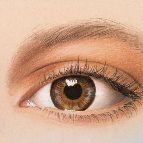 El ojo de una persona