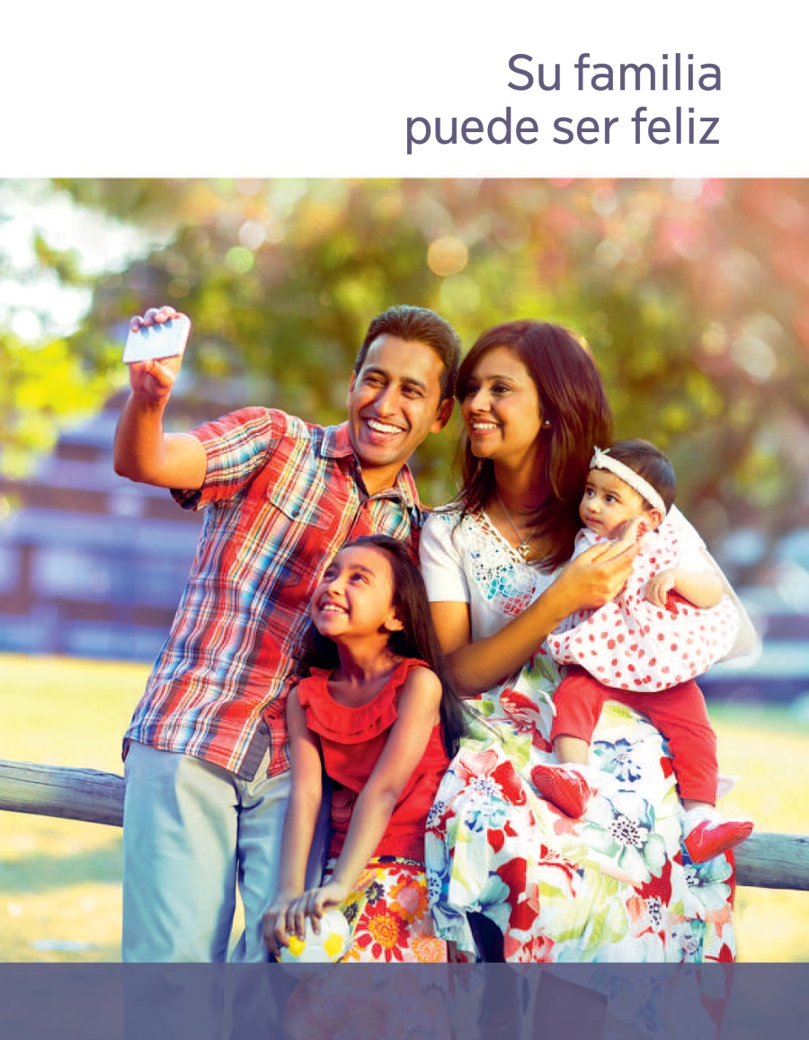 Su familia puede ser feliz