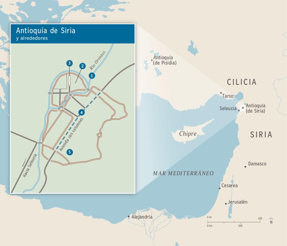 Antioquía de Siria: uno de los primeros centros del cristianismo