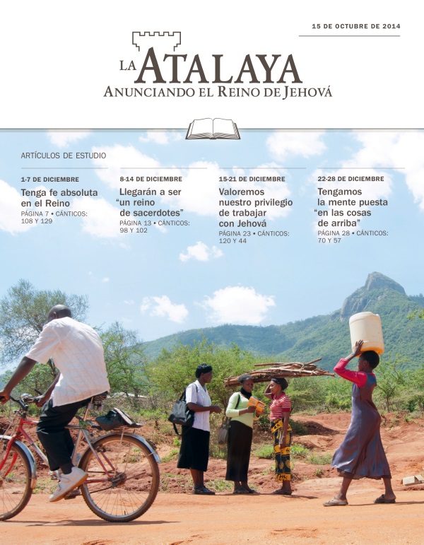 Portada de La Atalaya (edición de estudio), 15 de octubre de 2014