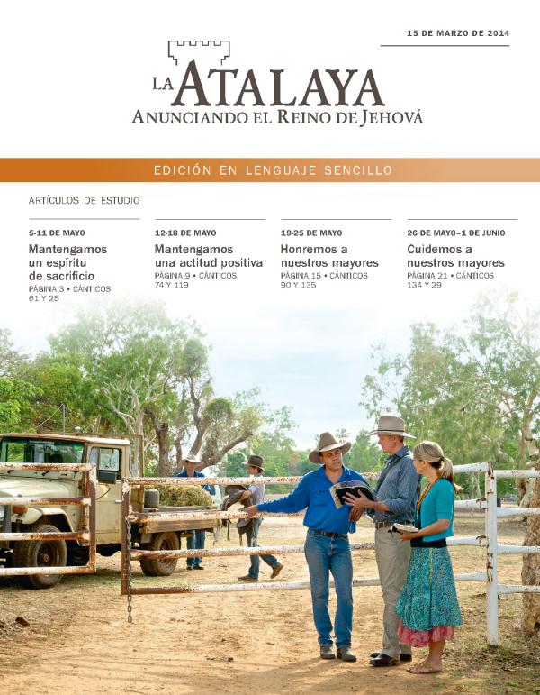 Testigos de Jehová predicando en una granja de ganado en Australia
