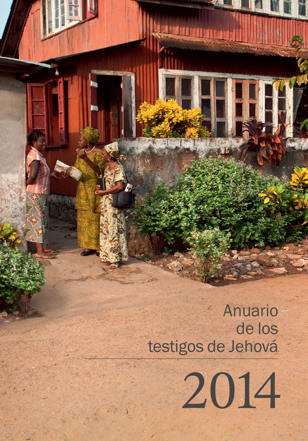 Portada del Anuario de los testigos de Jehová 2014