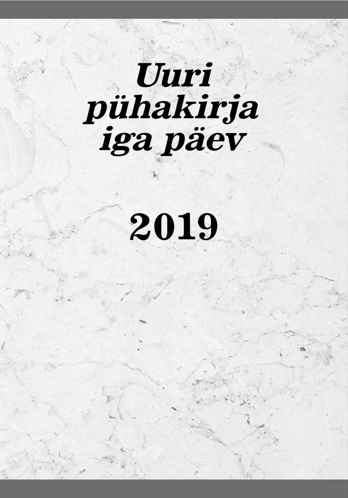 Uuri pühakirja iga päev 2019