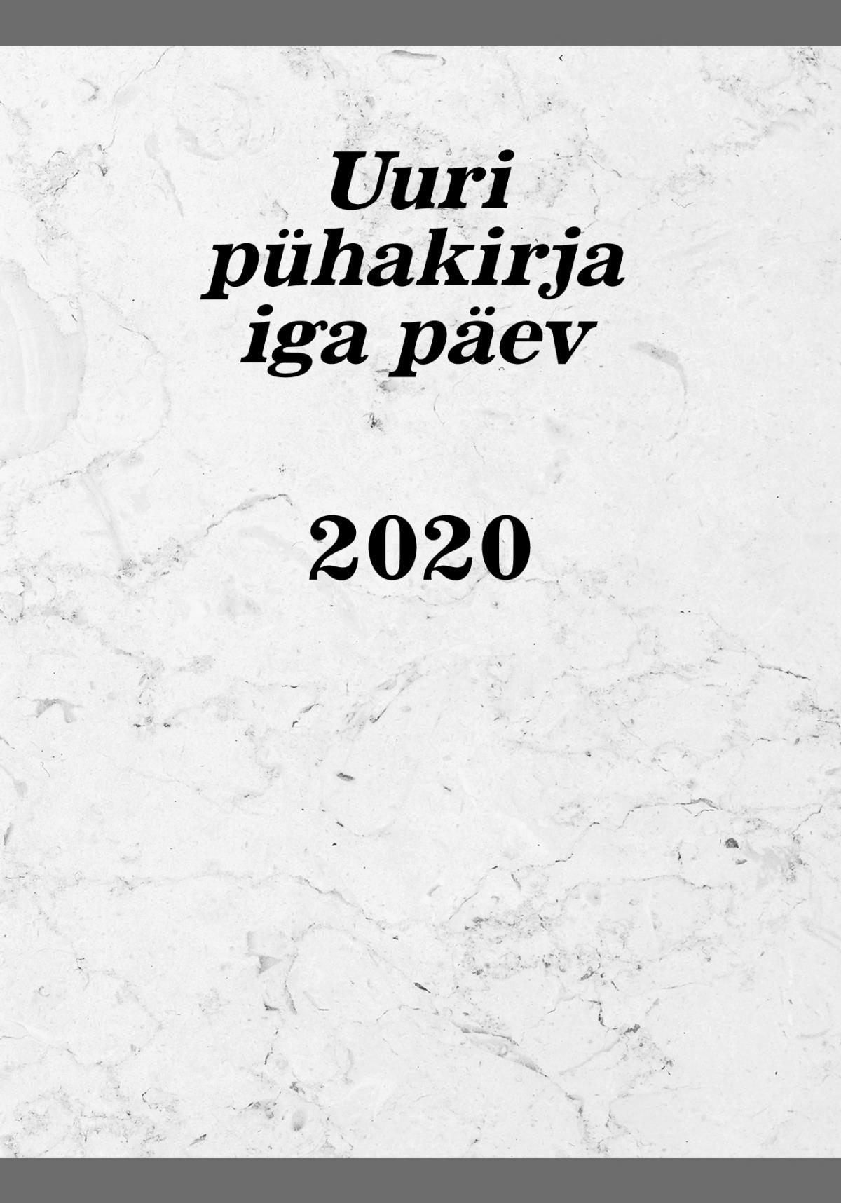 Uuri pühakirja iga päev 2020