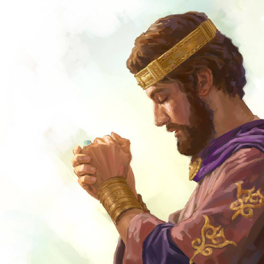 سلیمان پادشاه دعا کرد