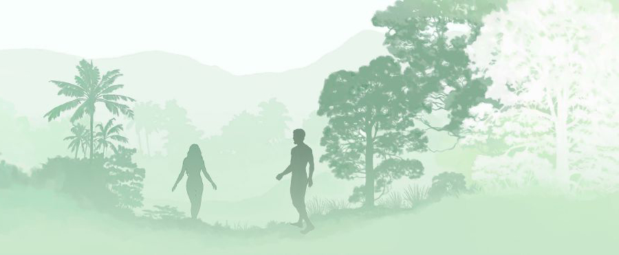 آدم و حوّا در باغ عدن