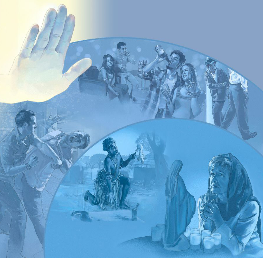 چيزهايی كه خدا از آن‌ها متنفر است:‏ دزدی،‏ مستی،‏ مواد مخدّر،‏ دعوا،‏ تمثال و بت‌ها