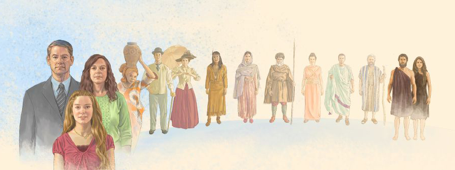 مردمی از فرهنگ‌ها و اعصار گوناگون