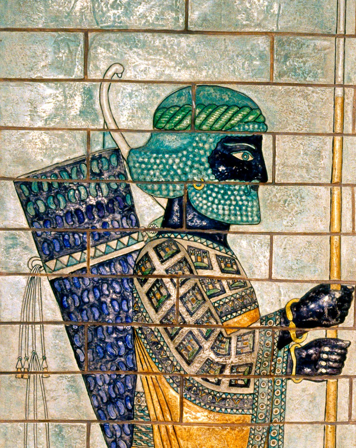 يكی از كمانگيران گارد امپراتوری پارس