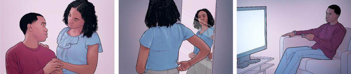 زن و شوهری به راهنمايی خدا در خصوص تفريح و سرگرمی،‏ لباس و آرايش و محبت و بخشش عمل می‌كنند