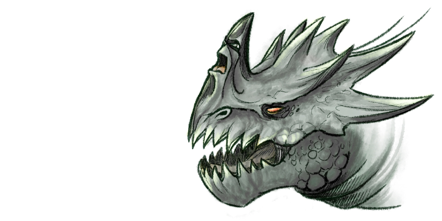 شاخی كوچک كه چشم و دهان دارد،‏ از ميان ده شاخ‌برمی‌آيد و سه شاخ را از بيخ می‌كَند